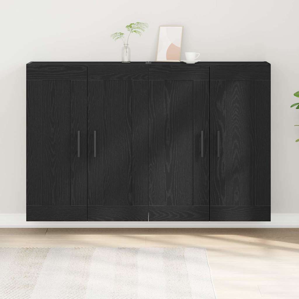 Kabinetski zidni Zidne 2 pcs Staro drvo 69,5 x 34 x 90 cm
