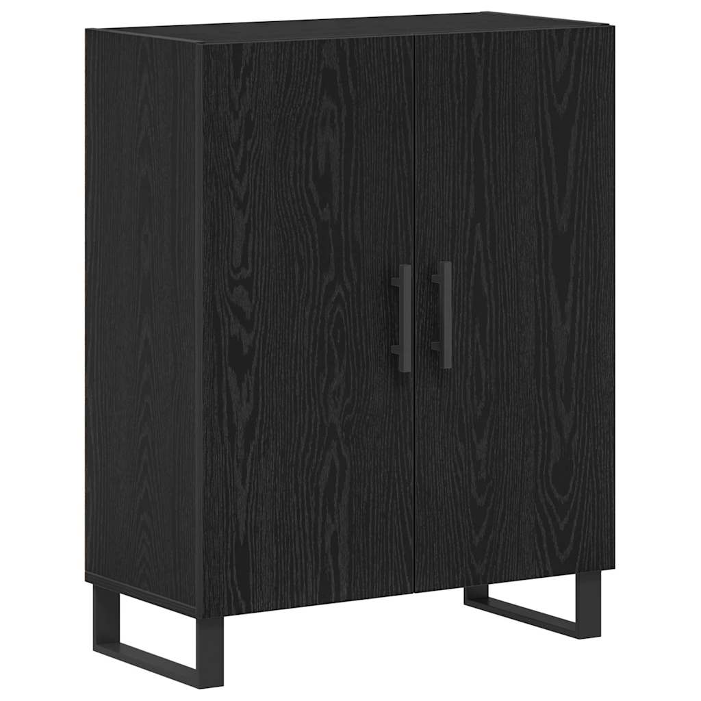 Highboard Crni hrast 69,5 x 34 x 180 cm Konstruirano drvo