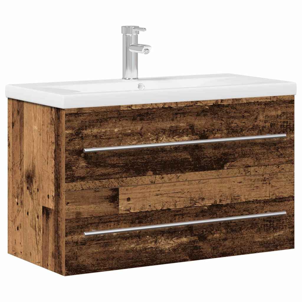 Kupaonski ormarić za sudoper Zidne Staro drvo 80 x 38,5 x 48 cm