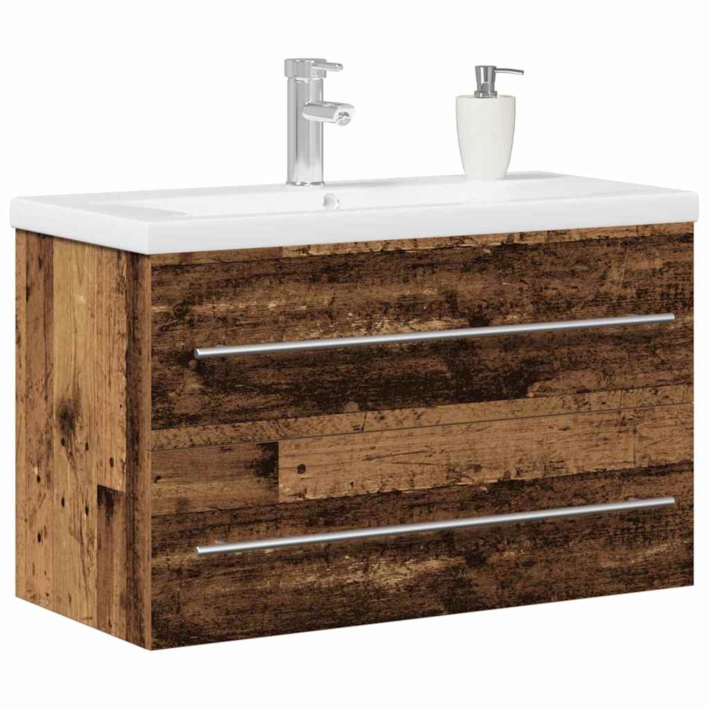Kupaonski ormarić za sudoper Zidne Staro drvo 80 x 38,5 x 48 cm