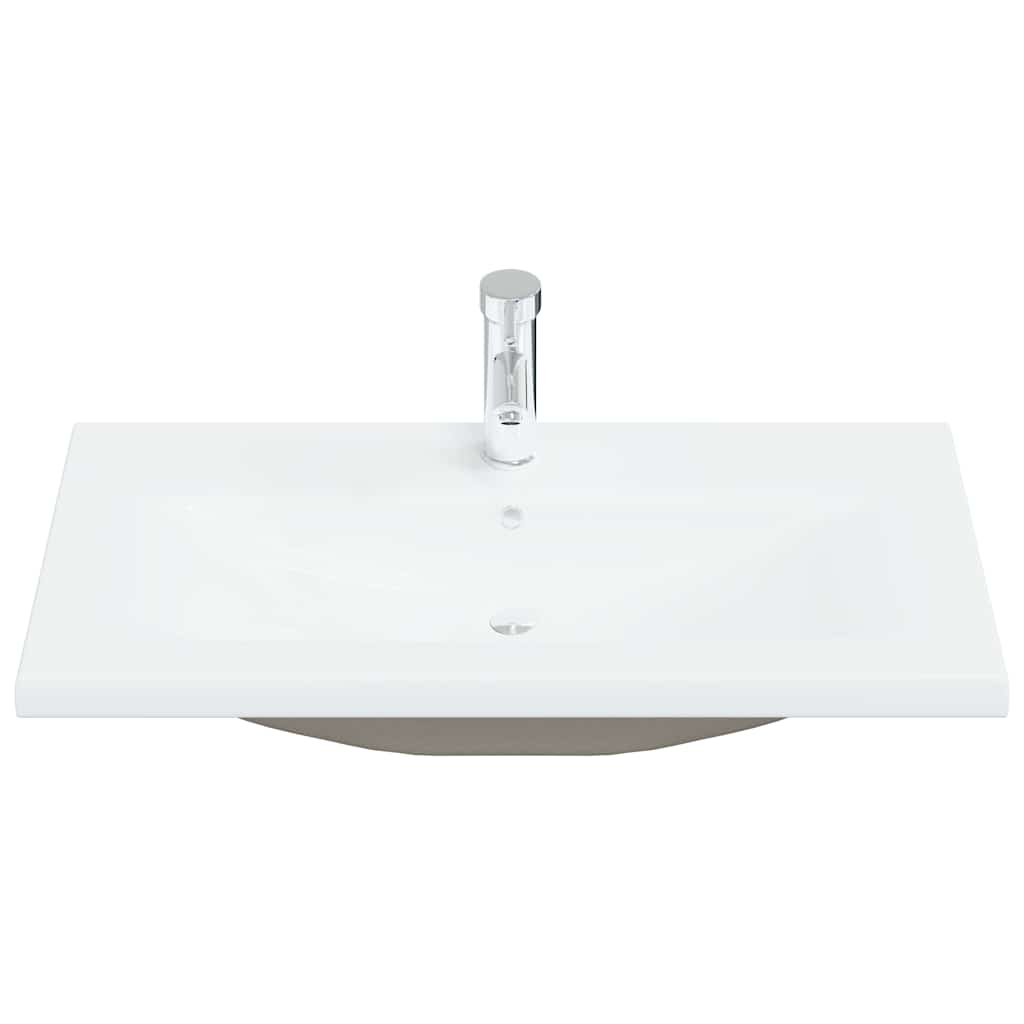 Kupaonski ormar Crni hrast 90 x 38,5 x 46 cm Konstruirano drvo