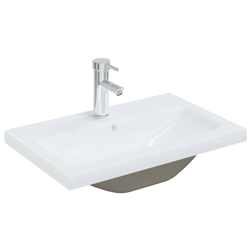 Kupaonski ormarić za sudoper Crni hrast 60 x 39 x 62 cm