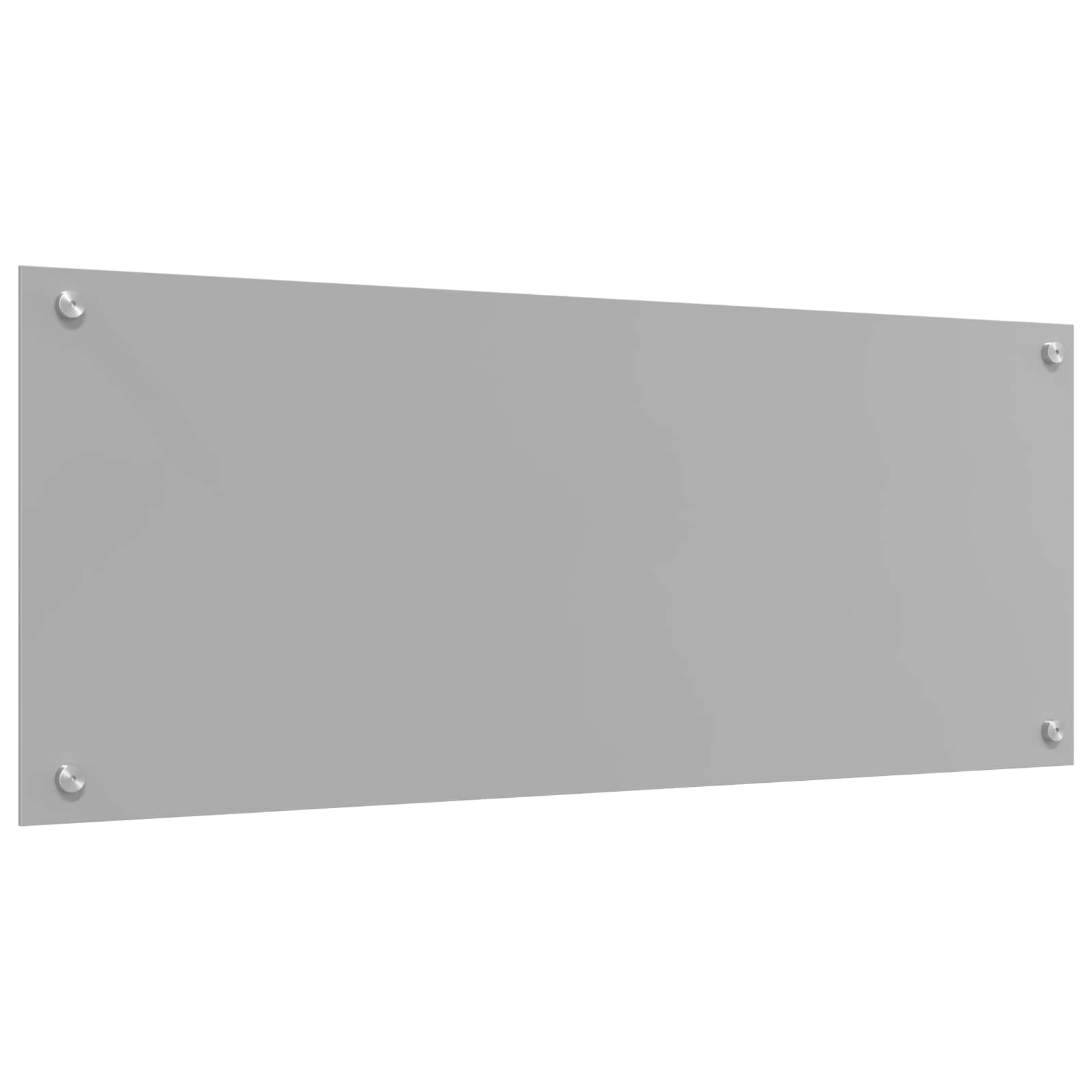 Kuhinjski zid Svijetlo siva 100 x 40 cm