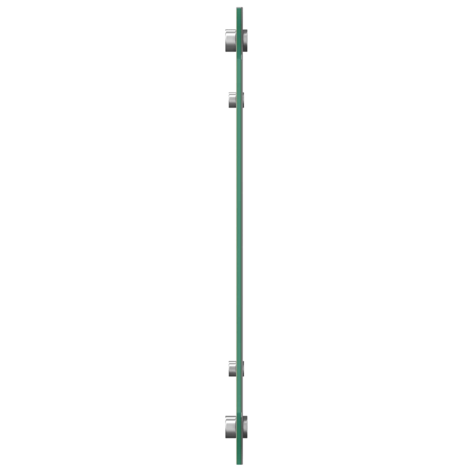 Kuhinjski zid Svijetlo siva 100 x 40 cm