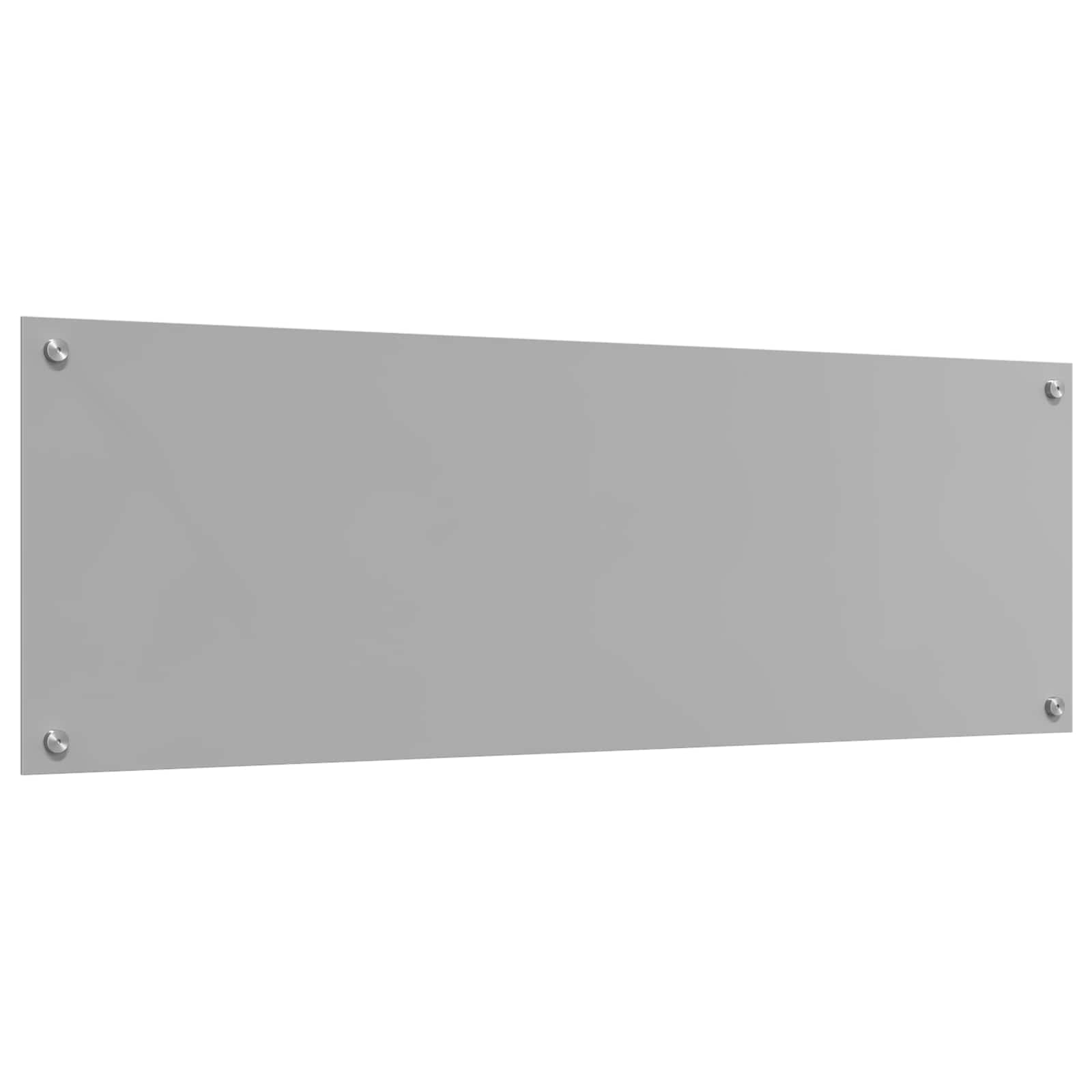 Kuhinjski zid Svijetlo siva 120 x 40 cm
