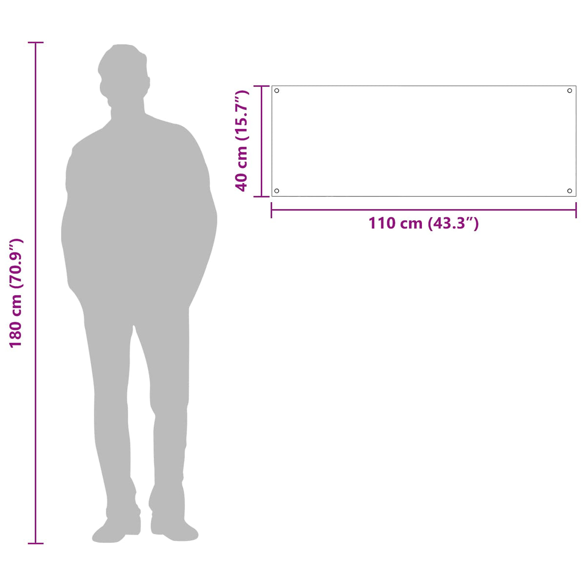 Kuhinjski zid Tamno siva 110 x 40 cm Staklo otporno na udarce