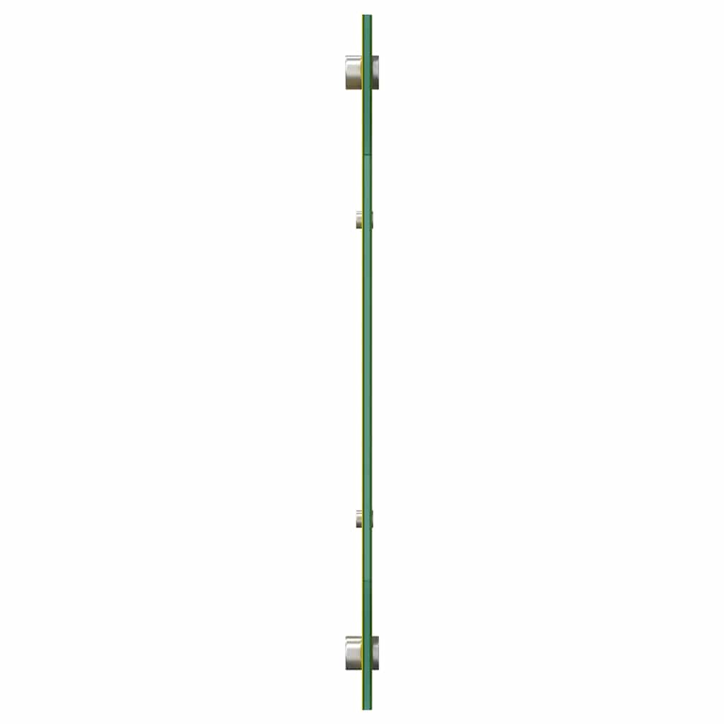 Kuhinjski zid Žuta 120 x 40 cm Staklo otporno na udarce
