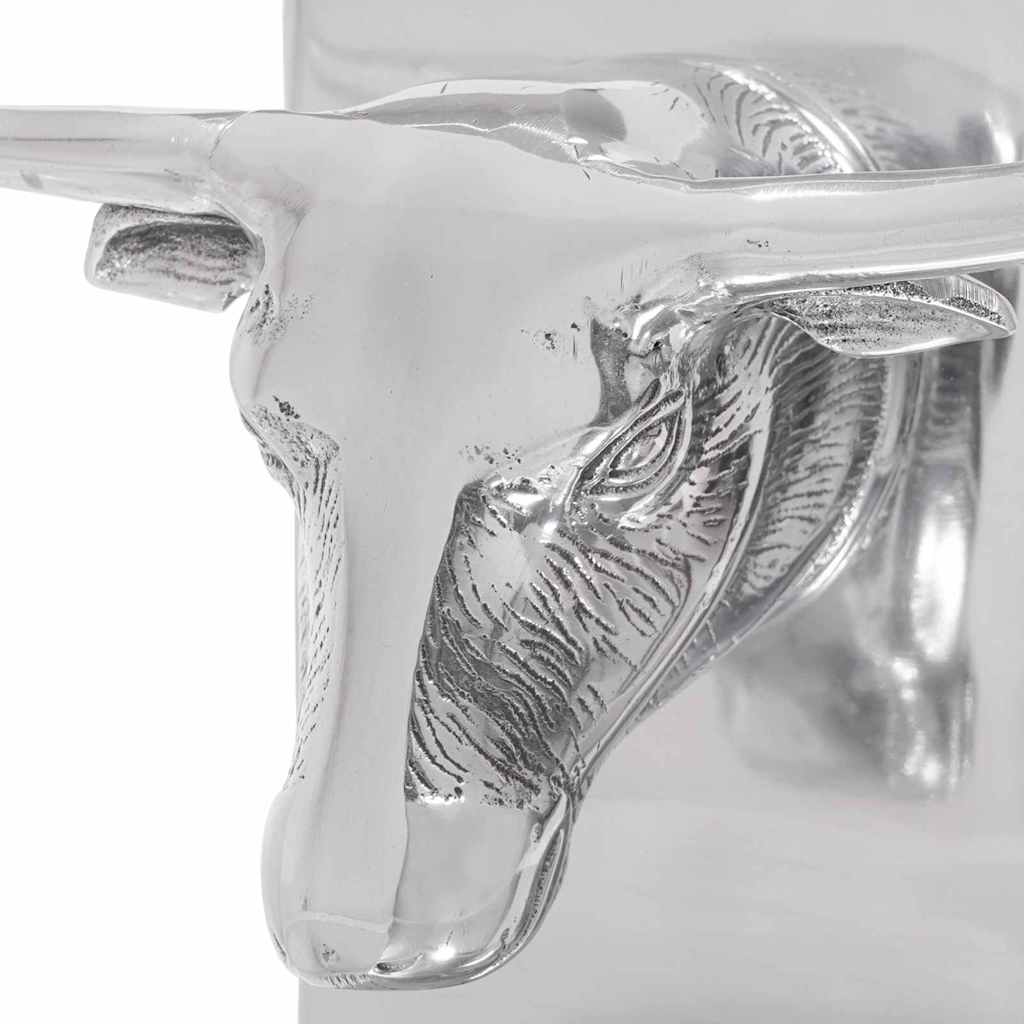 Držači za knjige 2 pcs Srebrno 21,5 x 15,5 x 20 cm Aluminij
