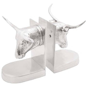 Držači za knjige 2 pcs Srebrno 21,5 x 15,5 x 20 cm Aluminij