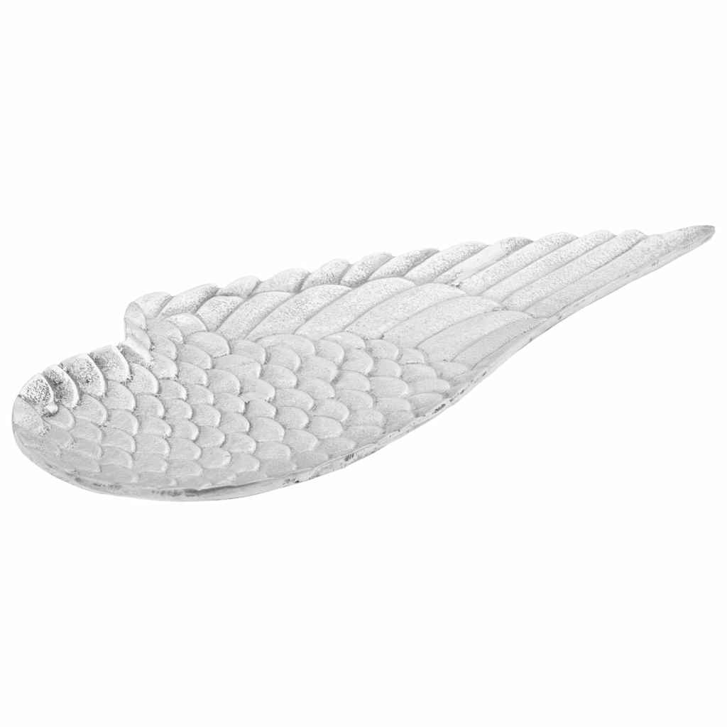 Košarice za voće 2 pcs Srebrno 40 x 18 x 2.5 cm Aluminij