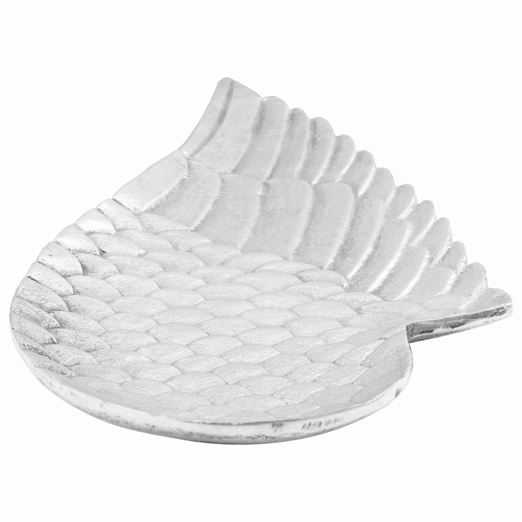 Košarice za voće 2 pcs Srebrno 40 x 18 x 2.5 cm Aluminij