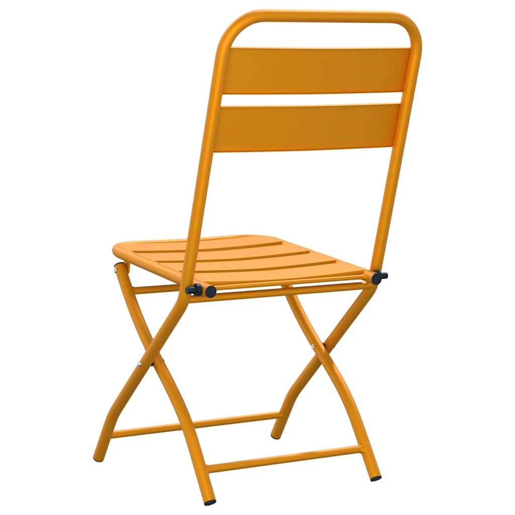 Sklopiva stolica za vrt 2 pcs Gorušica 42 x 52 x 82cm