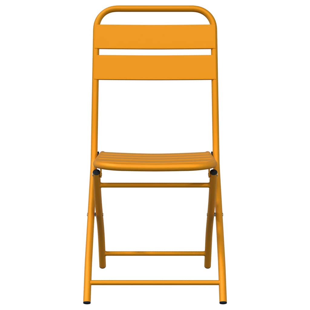 Sklopiva stolica za vrt 2 pcs Gorušica 42 x 52 x 82cm