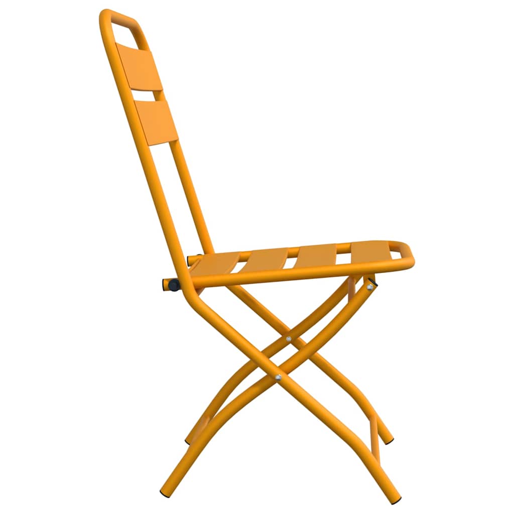 Sklopiva stolica za vrt 2 pcs Gorušica 42 x 52 x 82cm