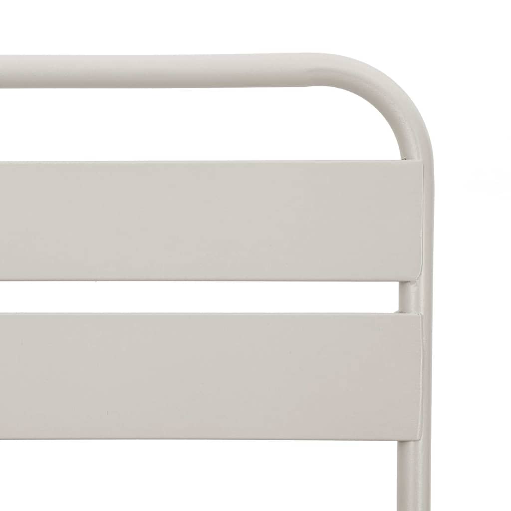 Sklopiva stolica za vrt 2 pcs Bež 42 x 52 x 82cm