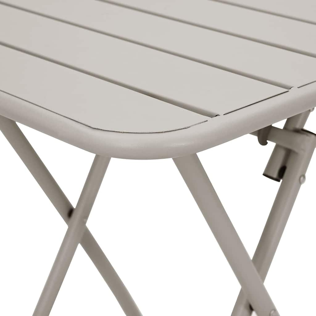 Bistro Stol Bež 55 x 55 x 72,5 cm Čelik s prahom