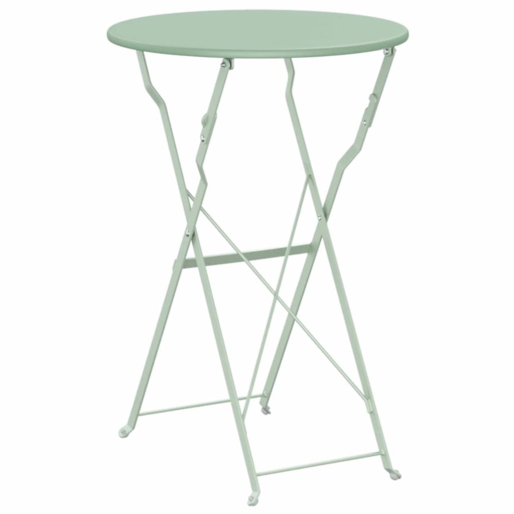 Bistro Stol Svijetla mint boja Ø 50 x 71 cm Čelik s prahom