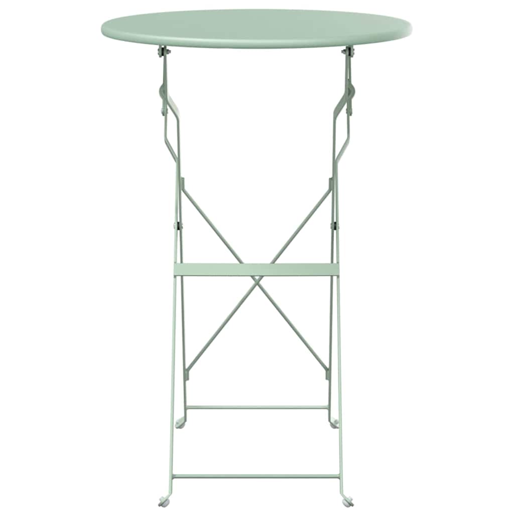 Bistro Stol Svijetla mint boja Ø 50 x 71 cm Čelik s prahom
