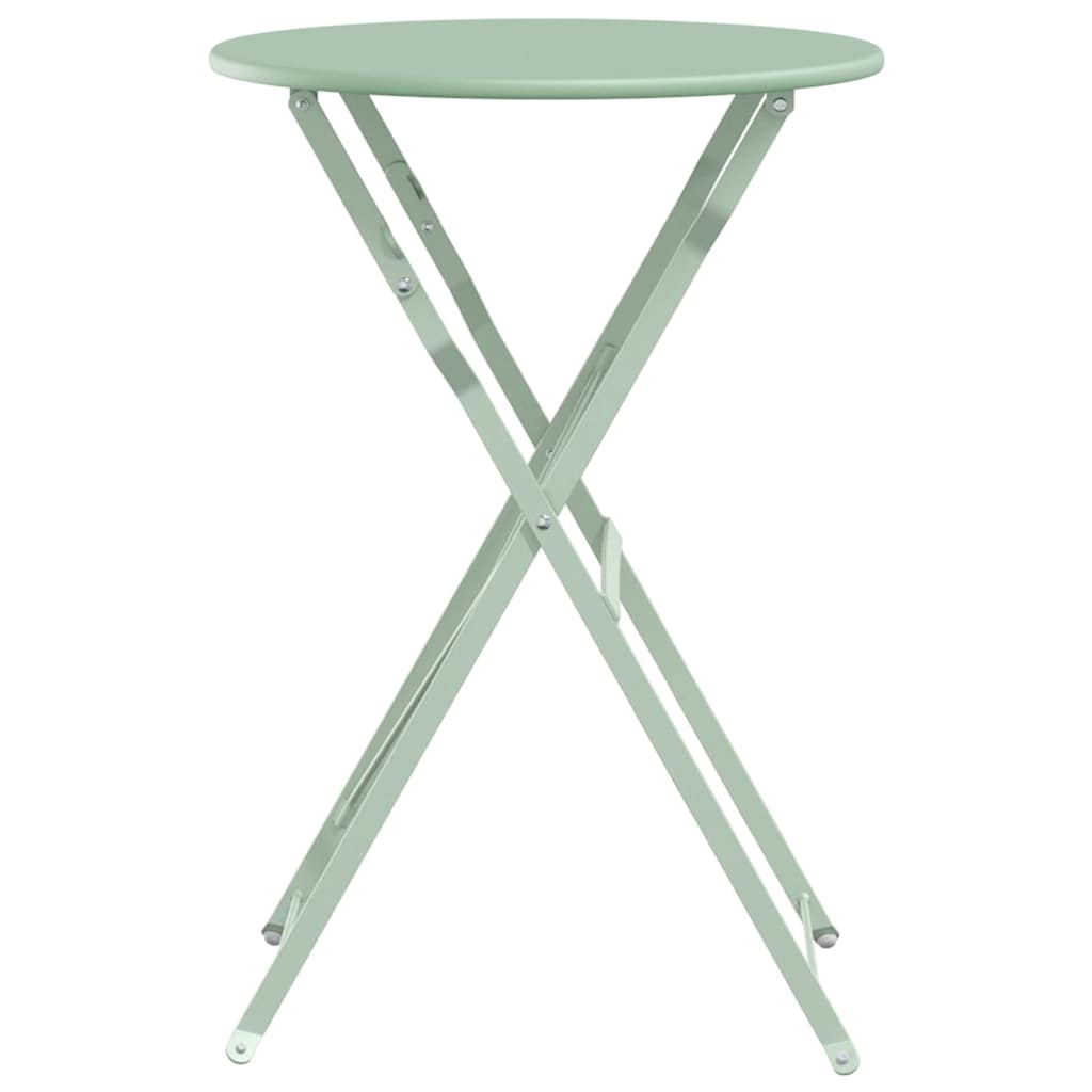 Bistro Stol Svijetla mint boja Ø 50 x 71 cm Čelik s prahom