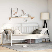 Krevet na kat Bijelo 100 x 200 cm Čelik s prahom premazan