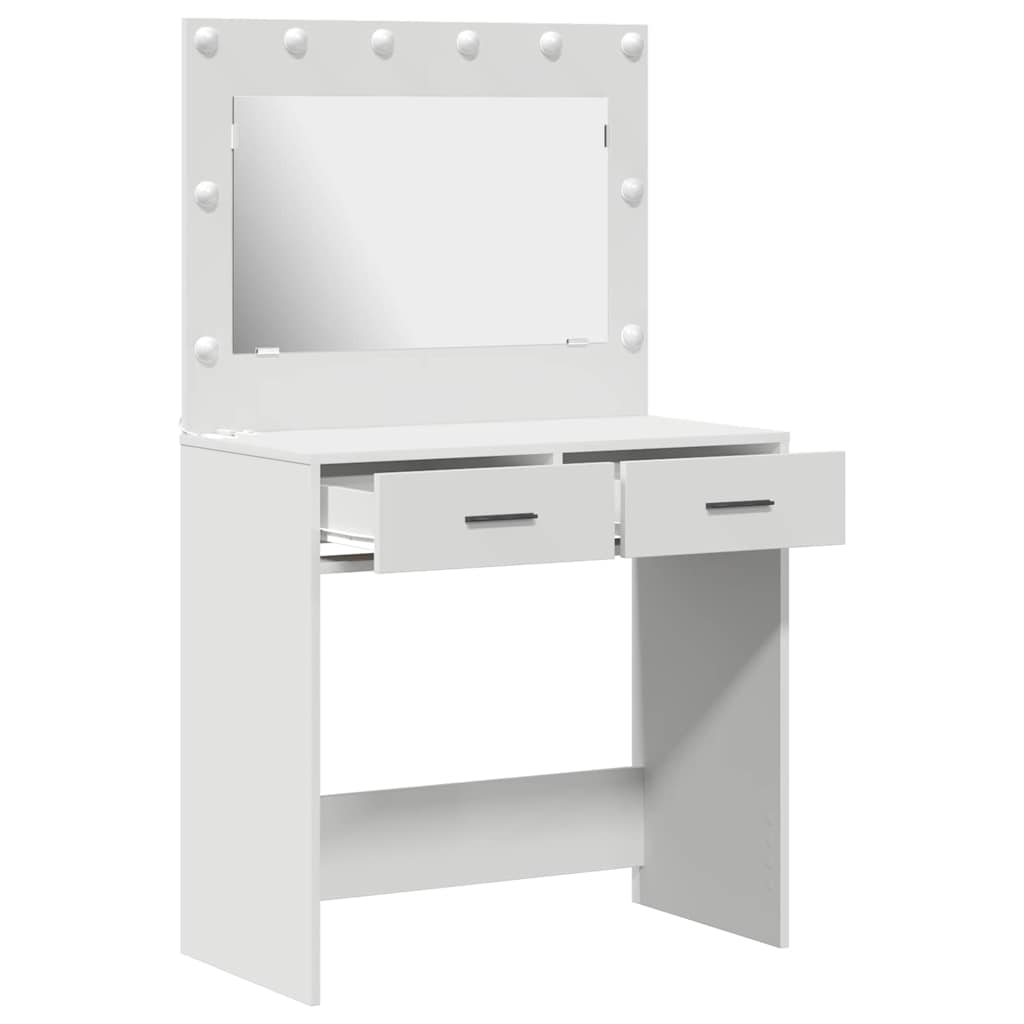 Toaletni stol Bijelo 78,5 x 41 x 135 cm Konstruirano drvo