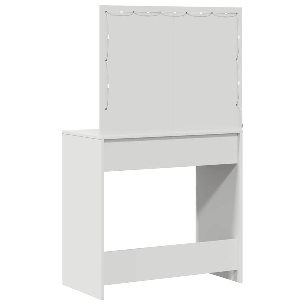 Toaletni stol Bijelo 78,5 x 41 x 135 cm Konstruirano drvo
