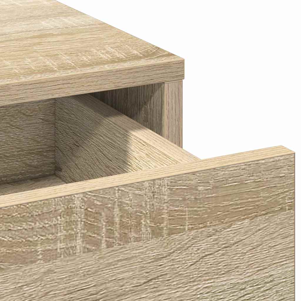 Toaletni stol Sonoma hrast 50 x 41 x 135 cm Konstruirano drvo