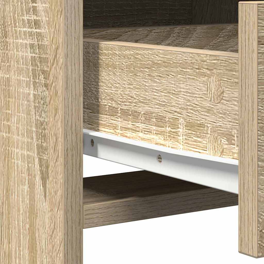 Toaletni stol Sonoma hrast 50 x 41 x 135 cm Konstruirano drvo