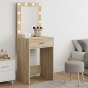 Toaletni stol Sonoma hrast 50 x 41 x 135 cm Konstruirano drvo