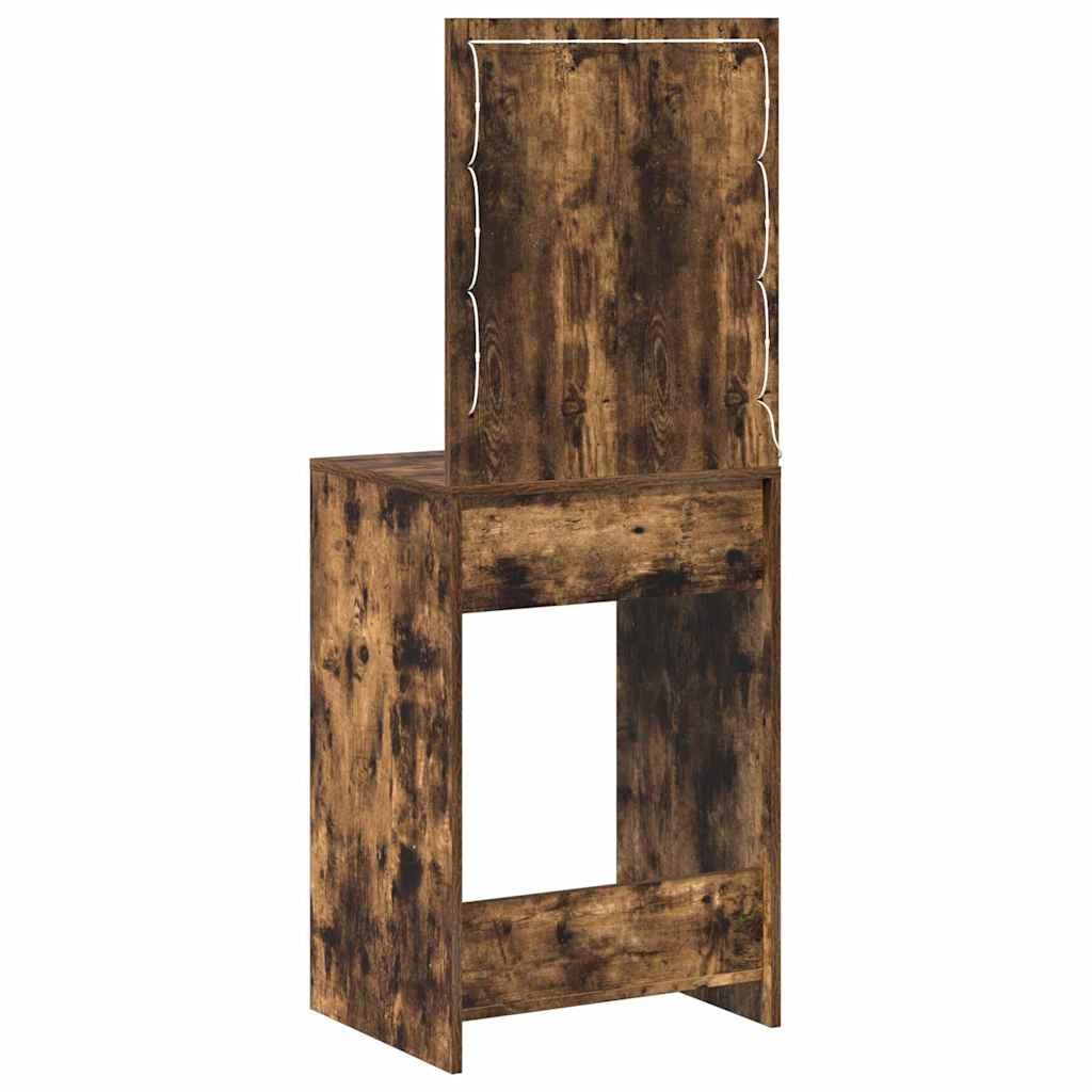 Toaletni stol Dimljeni hrast 50 x 41 x 135 cm Konstruirano drvo