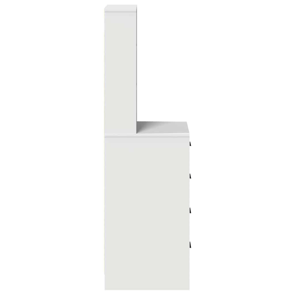 Highboard s ladicama Bijelo 40 x 41 x 135 cm Konstruirano drvo