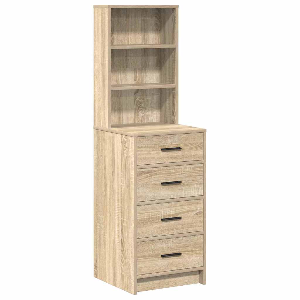 Highboard sonoma hrast 40 x 41 x 135 cm Konstruirano drvo