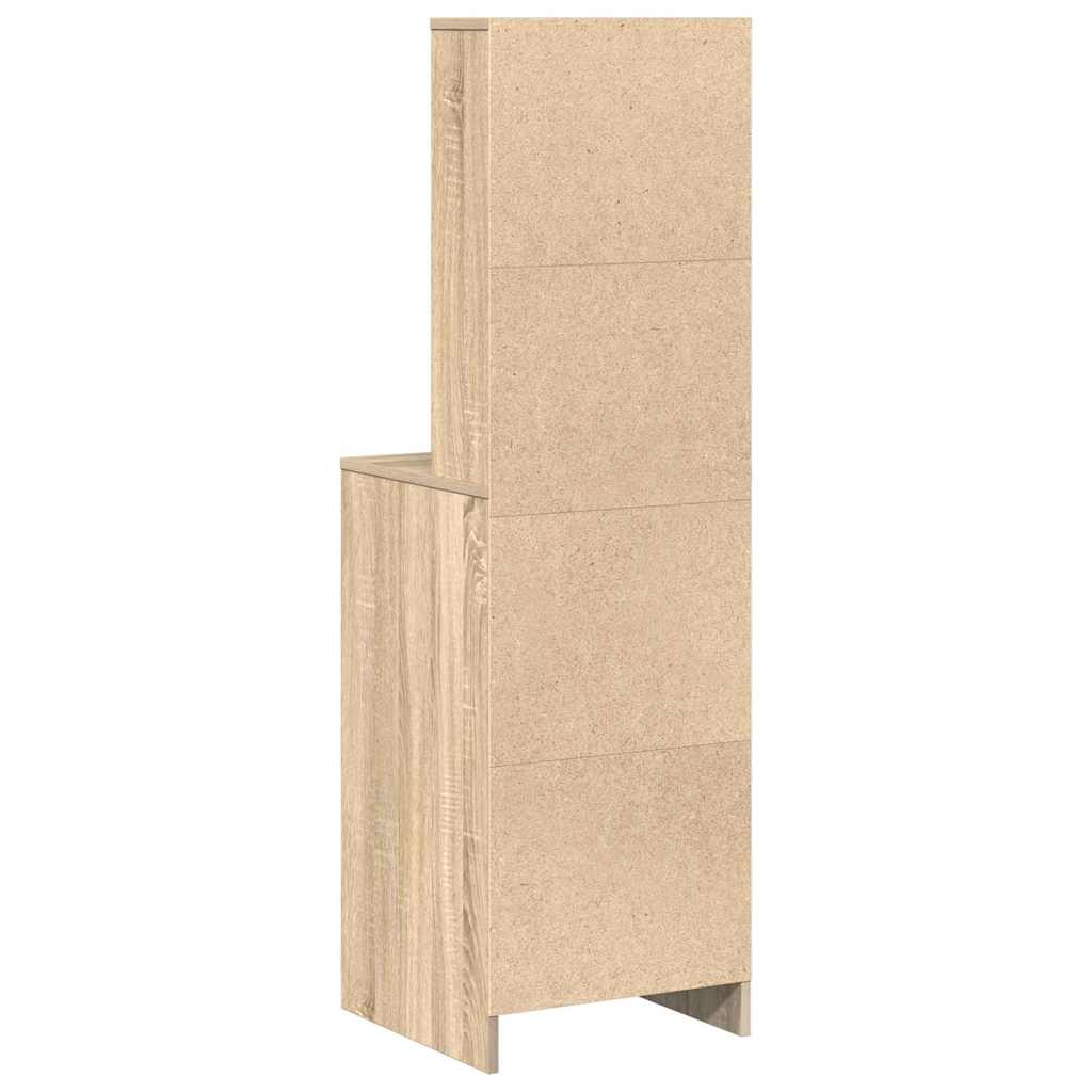 Highboard sonoma hrast 40 x 41 x 135 cm Konstruirano drvo