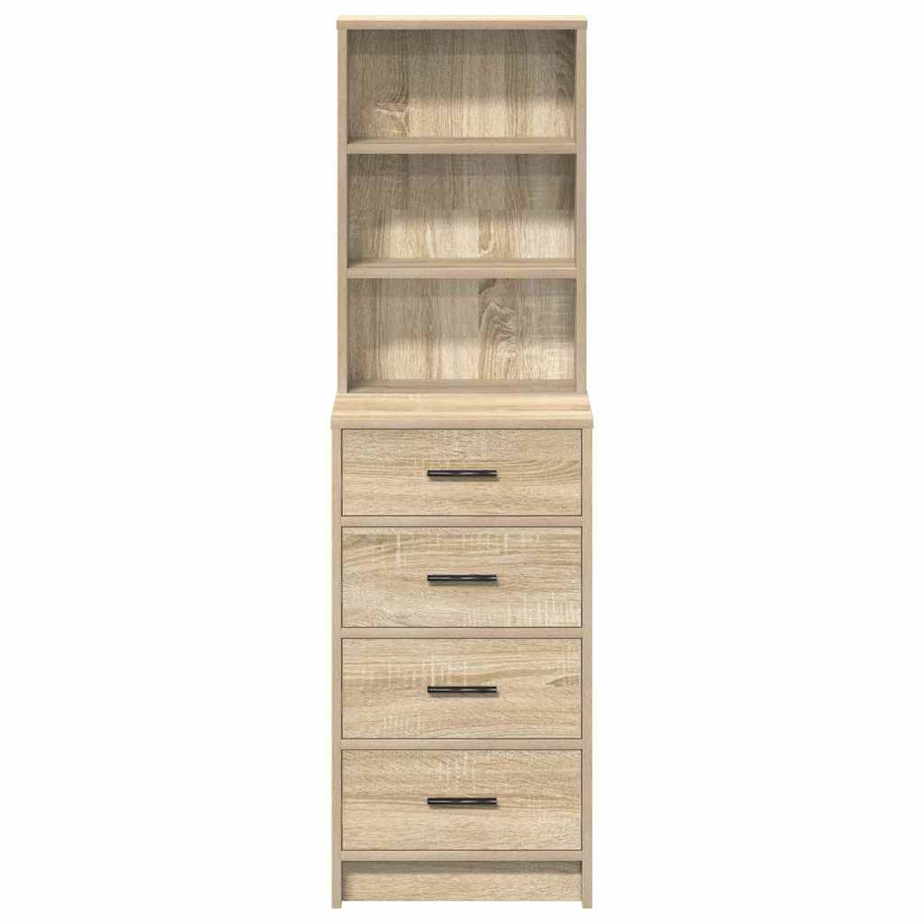 Highboard sonoma hrast 40 x 41 x 135 cm Konstruirano drvo