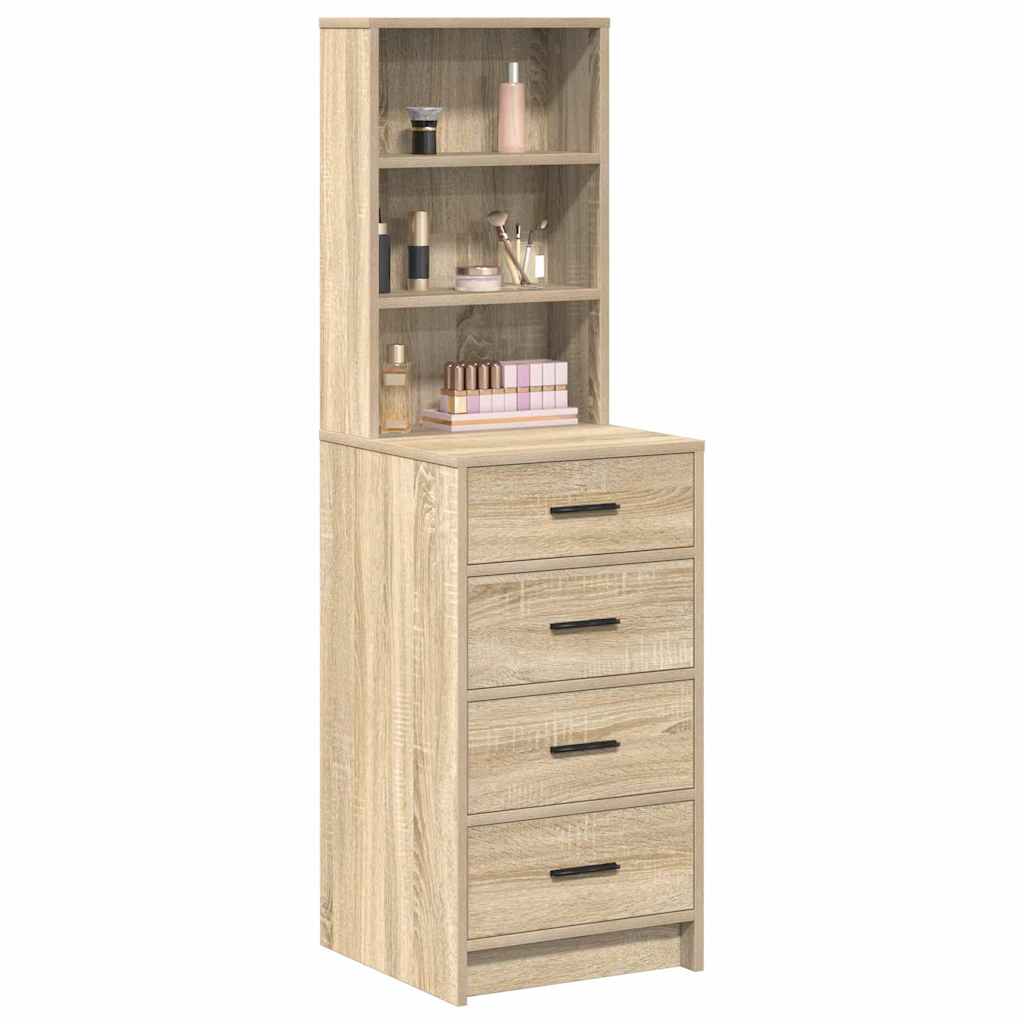 Highboard sonoma hrast 40 x 41 x 135 cm Konstruirano drvo