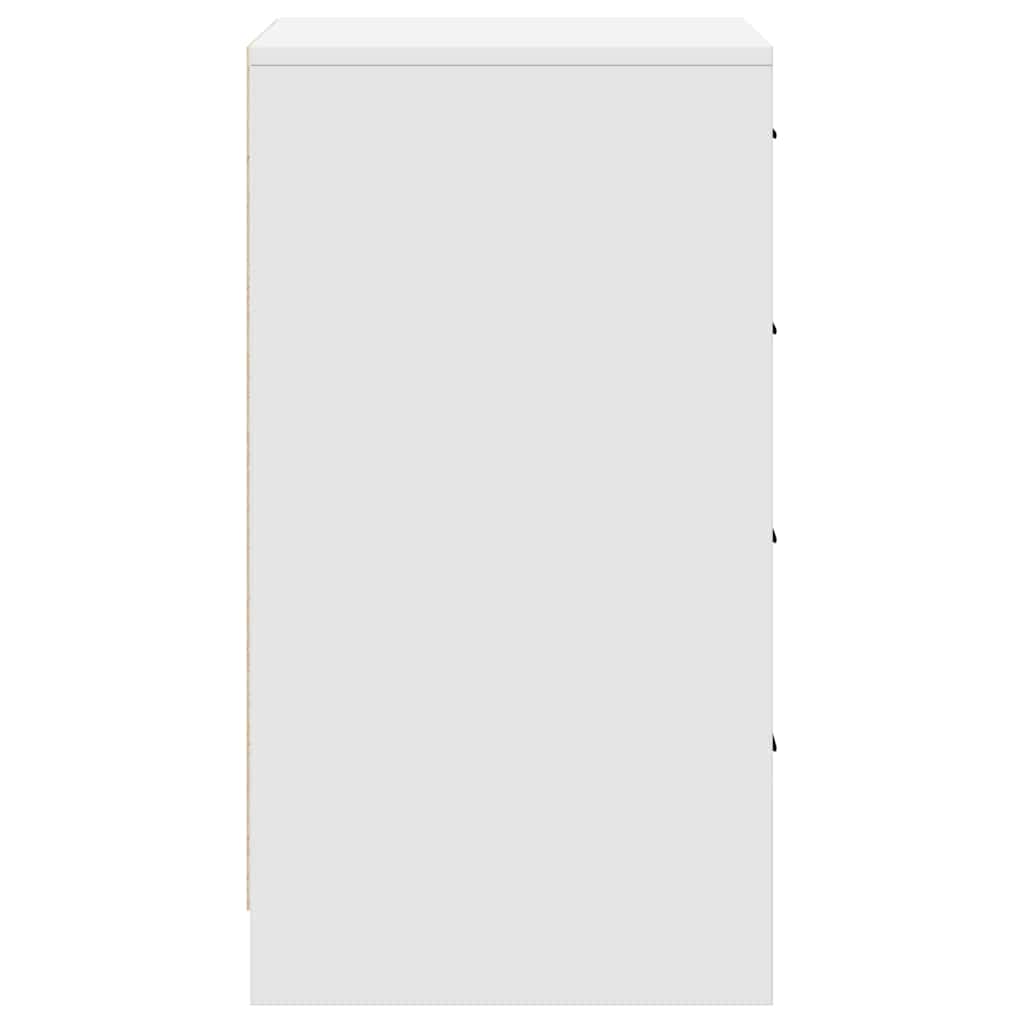 Kreveta s ladicama Bijelo 40 x 41 x 75 cm Konstruirano drvo