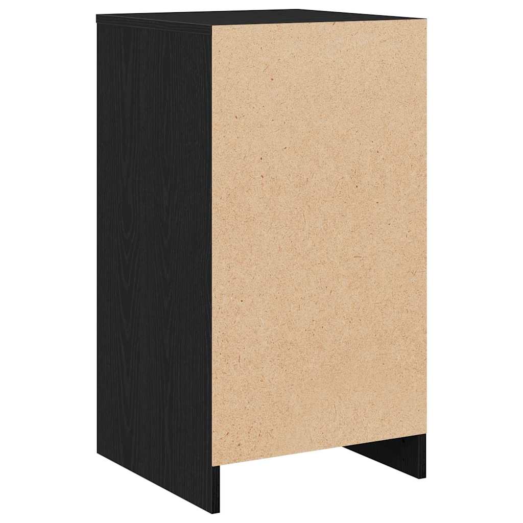 Kreveta s ladicama Crni hrast 40 x 41 x 75 cm Konstruirano drvo