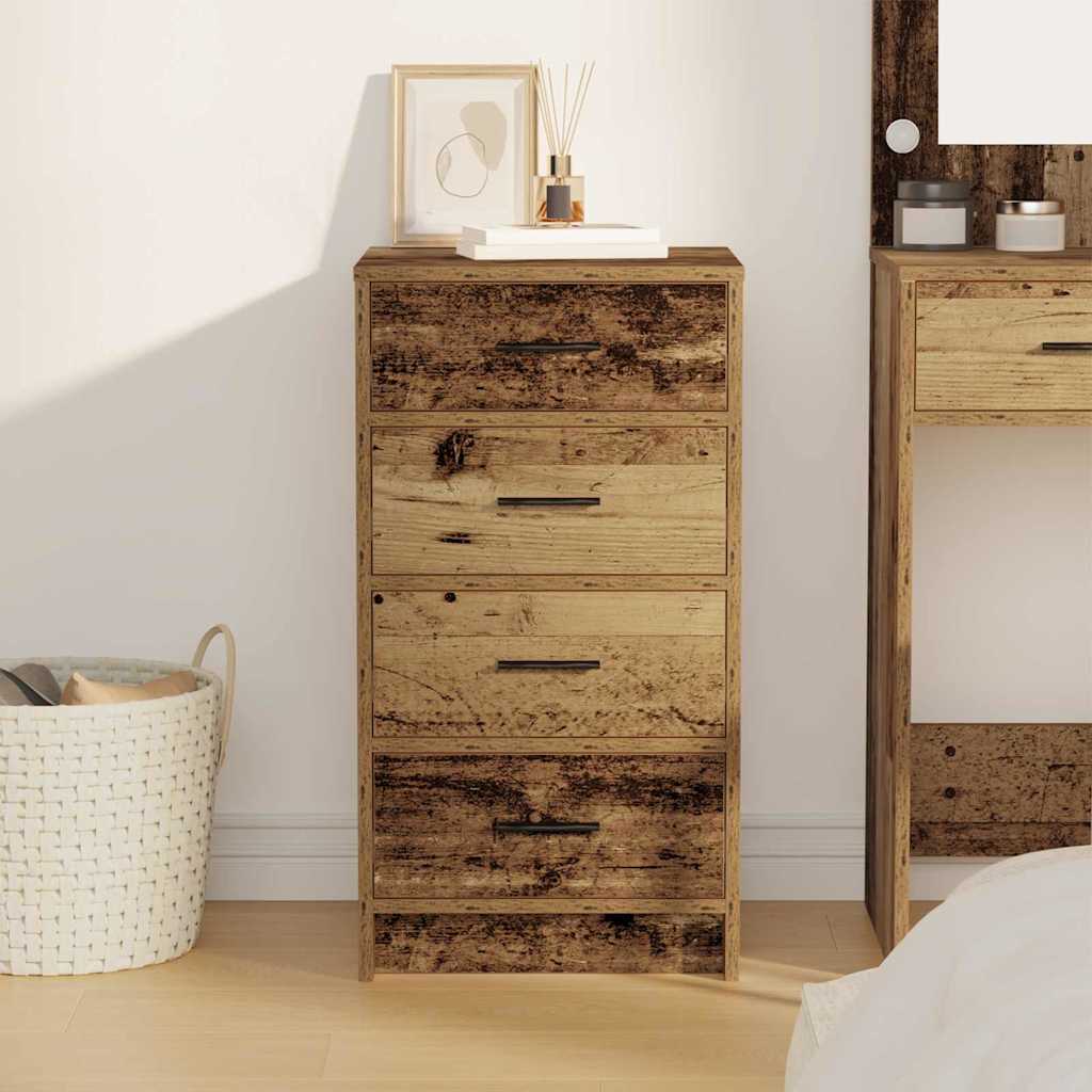 Kreveta s ladicama Staro drvo 40 x 41 x 75 cm Konstruirano drvo