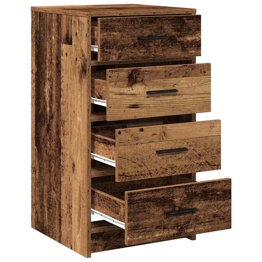 Kreveta s ladicama Staro drvo 40 x 41 x 75 cm Konstruirano drvo
