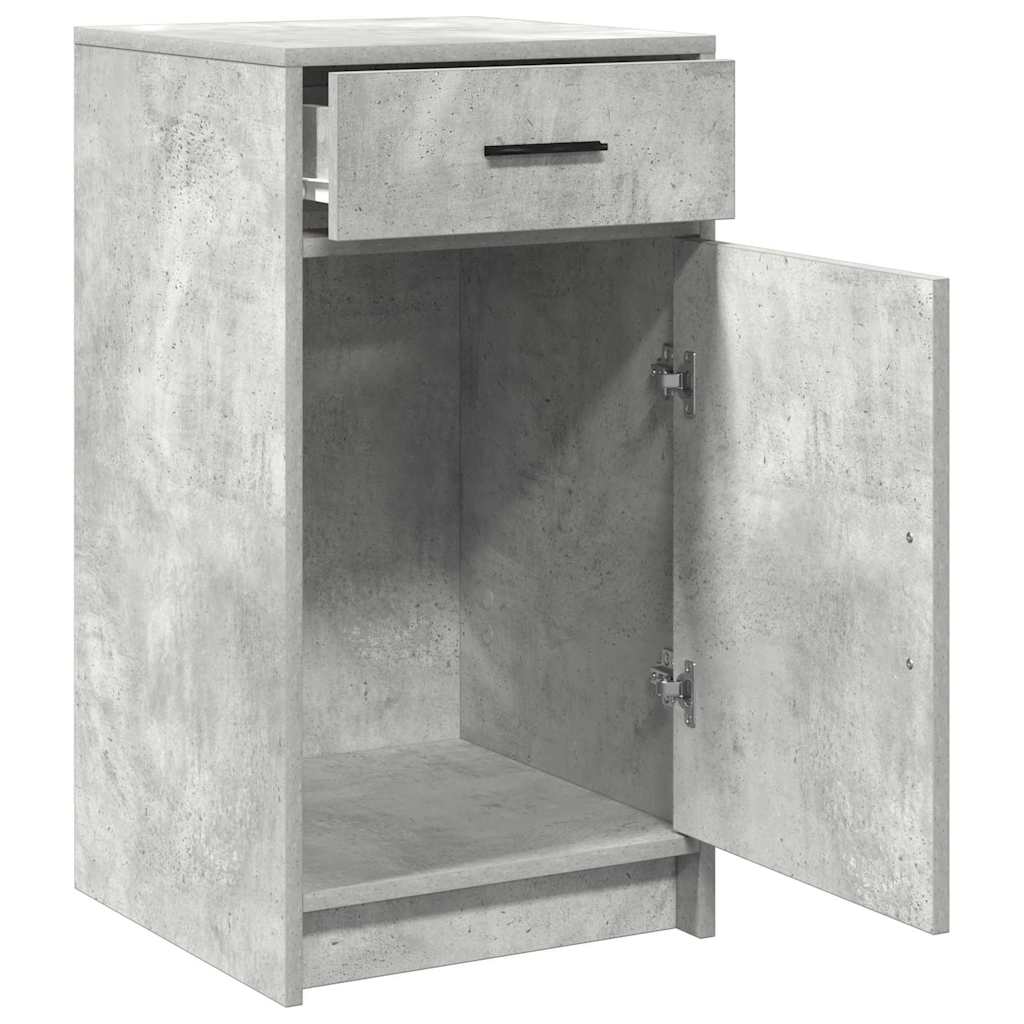 Kreveta Betonski sivi 40 x 40.5 x 75 cm Konstruirano drvo