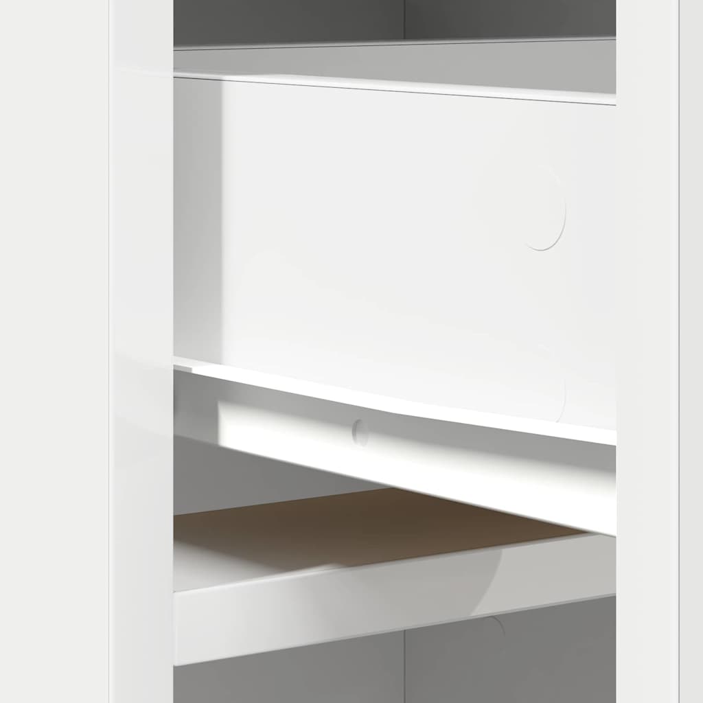 Highboard Bijelo 40 x 40,5 x 135 cm Konstruirano drvo