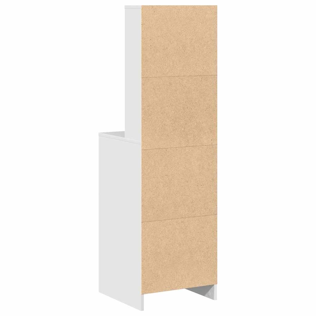 Highboard Bijelo 40 x 40,5 x 135 cm Konstruirano drvo