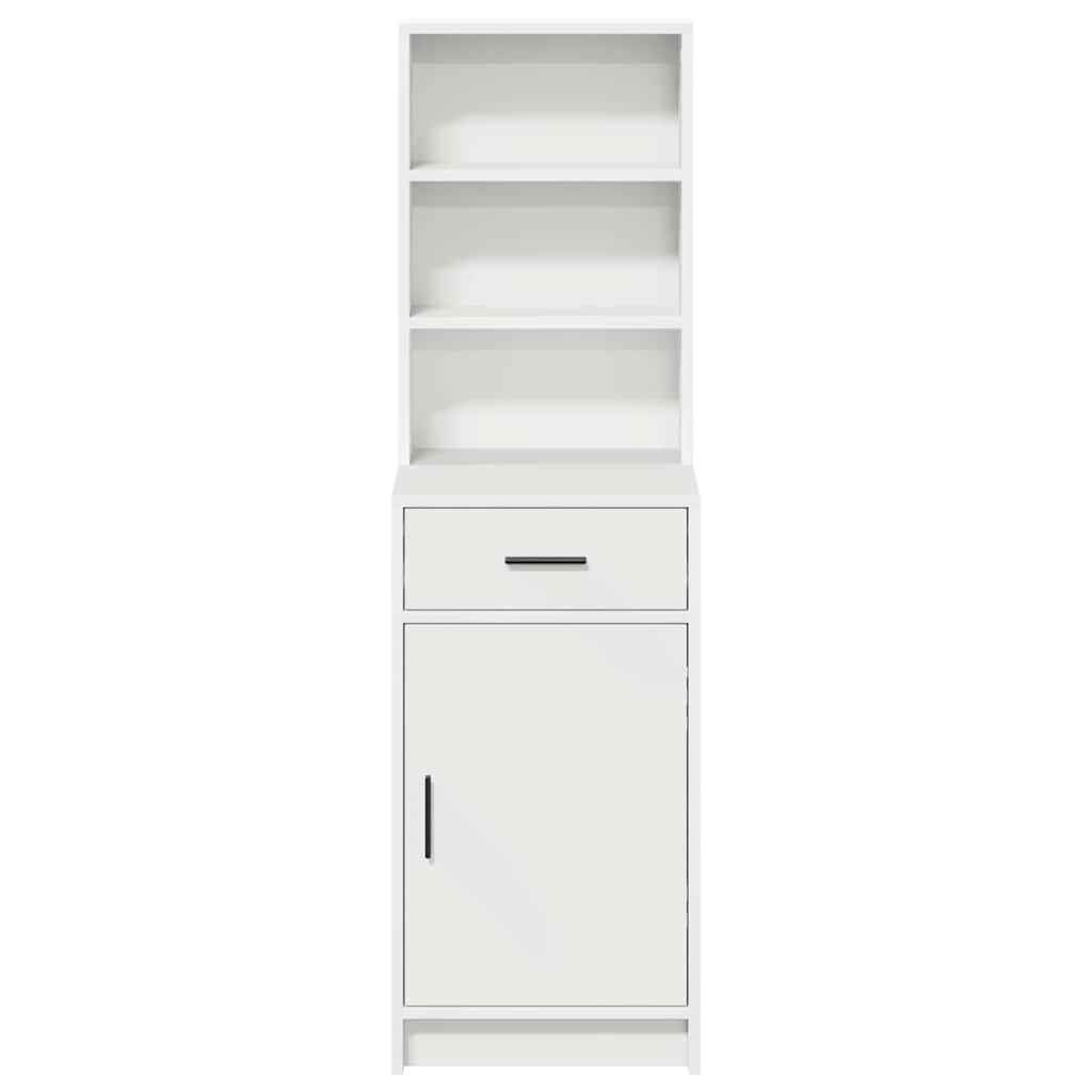 Highboard Bijelo 40 x 40,5 x 135 cm Konstruirano drvo