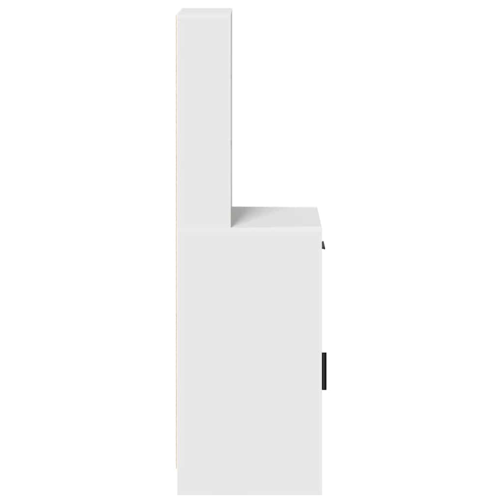 Highboard Bijelo 40 x 40,5 x 135 cm Konstruirano drvo