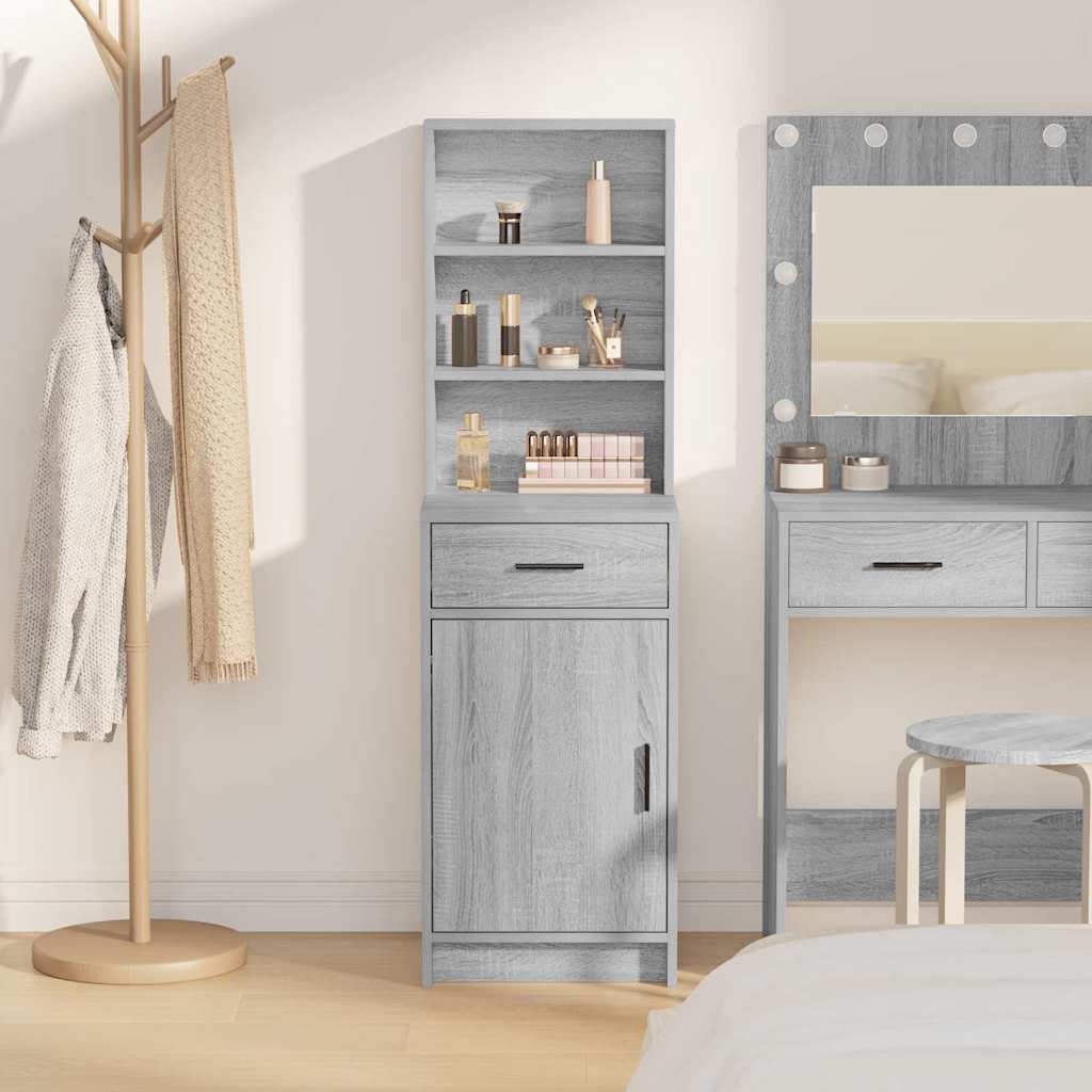 Highboard Siva Sonoma 40 x 40,5 x 135 cm Konstruirano drvo