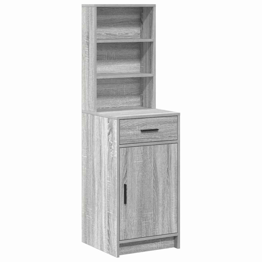 Highboard Siva Sonoma 40 x 40,5 x 135 cm Konstruirano drvo