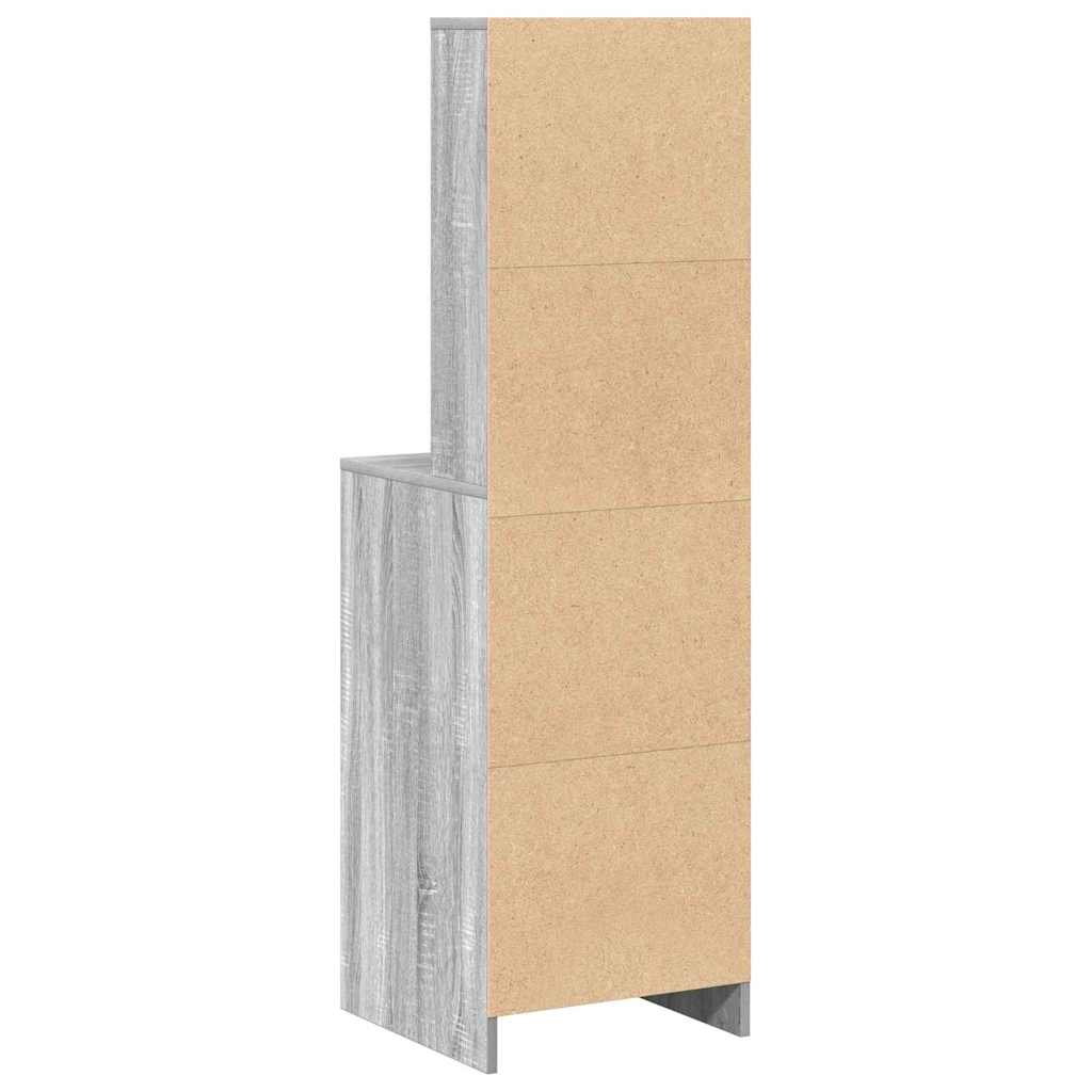 Highboard Siva Sonoma 40 x 40,5 x 135 cm Konstruirano drvo