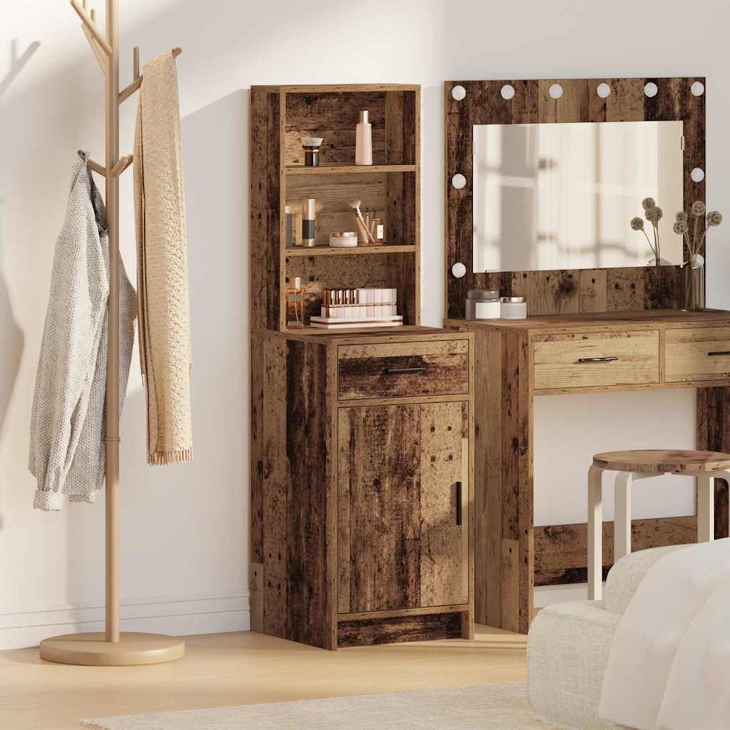 Highboard Staro drvo 40 x 40,5 x 135 cm Konstruirano drvo