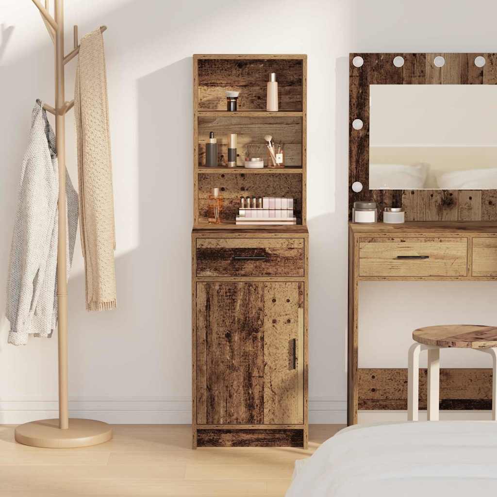Highboard Staro drvo 40 x 40,5 x 135 cm Konstruirano drvo