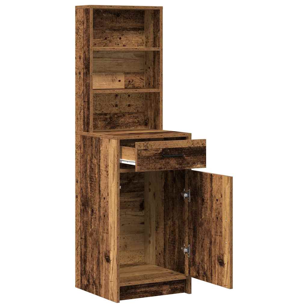 Highboard Staro drvo 40 x 40,5 x 135 cm Konstruirano drvo